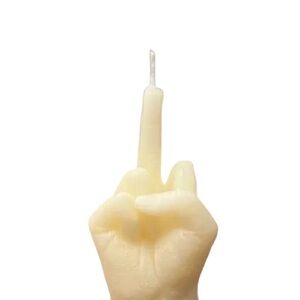 Middle finger Candle